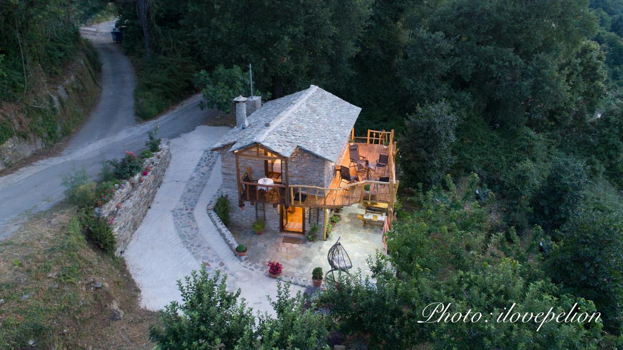 Aristoteli'S Stone House Makrirrákhi 외부 사진